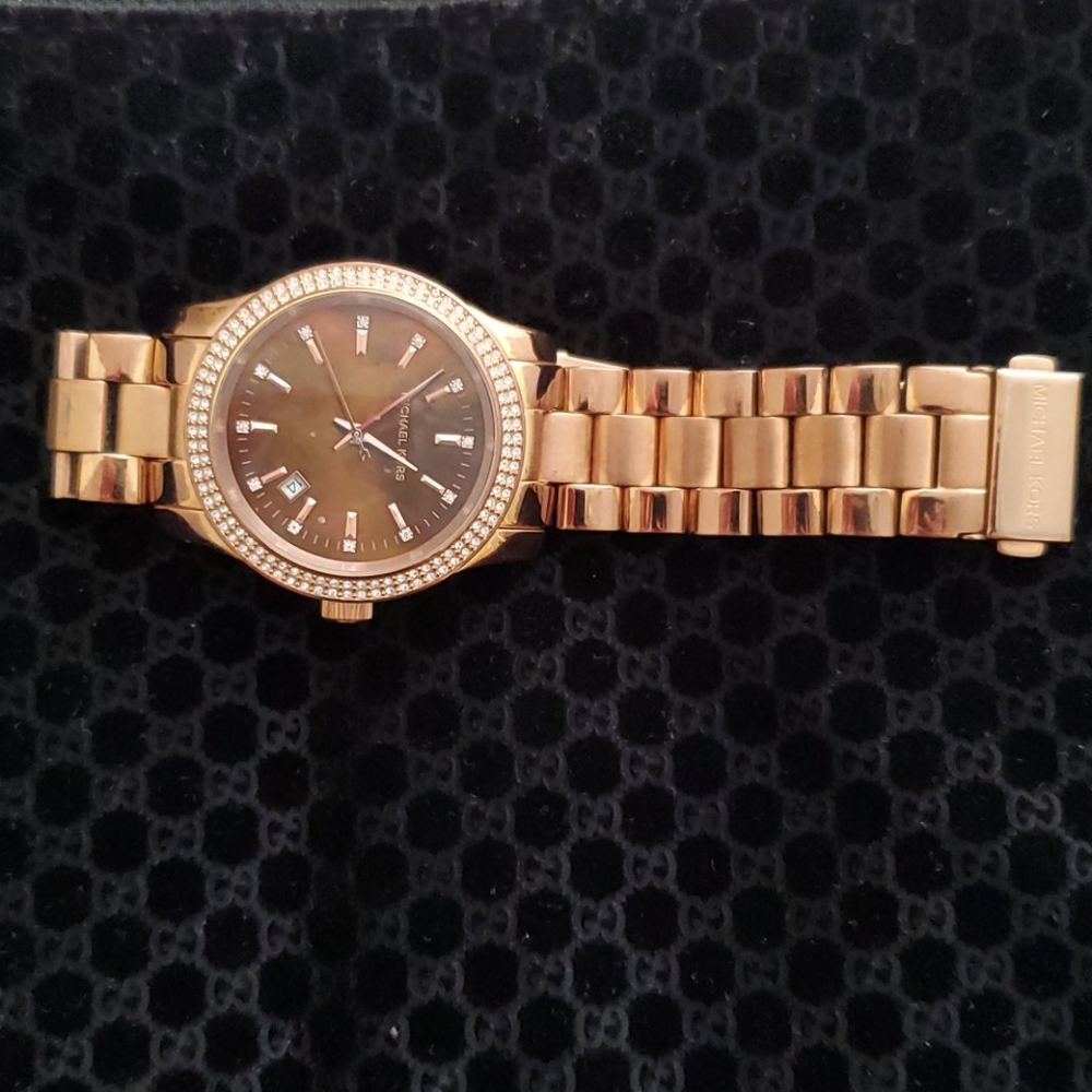 Michael Kors Rose Gold Tone Watch